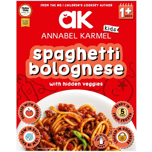 Annabel Karmel Frozen Tasty Spaghetti Bolognese with Hidden Veggies 1+ Years (200g)