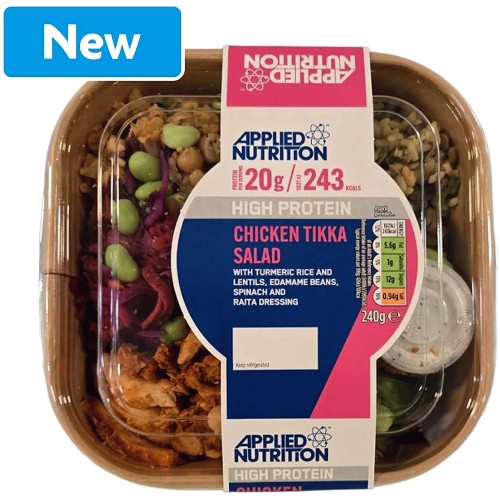 Applied Nutrition High Protein Chicken Tikka Salad Bowl