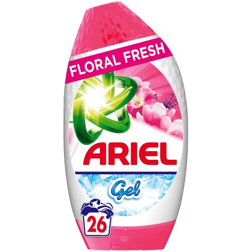 Ariel Floral Fresh Washing Gel 26 washes (858ml)