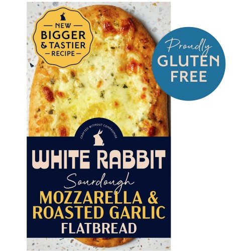 Artisan Sourdough Mozzarella & Garlic Flatbread (210g)