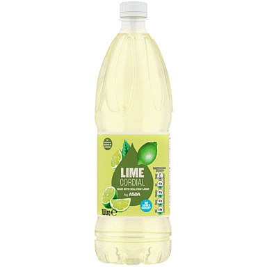 ASDA Lime Cordial (1 Litre)