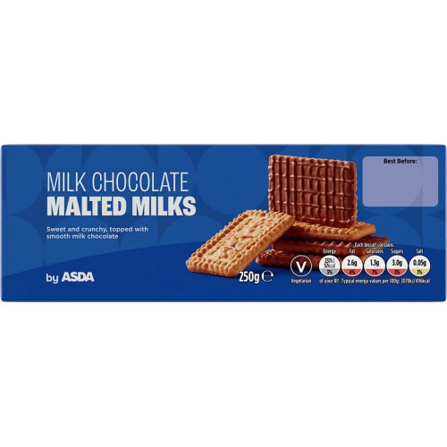 ASDA Milk Chocolate Malted Milks