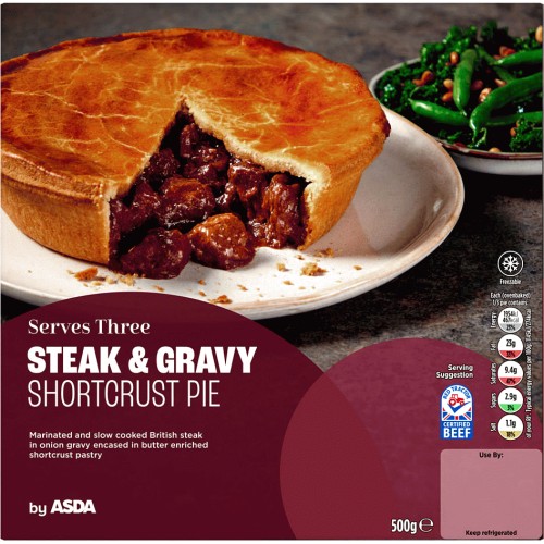 ASDA Steak & Gravy Shortcrust Pie