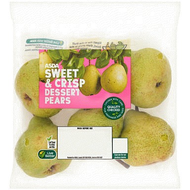 ASDA Sweet & Crisp Dessert Pears (610g)
