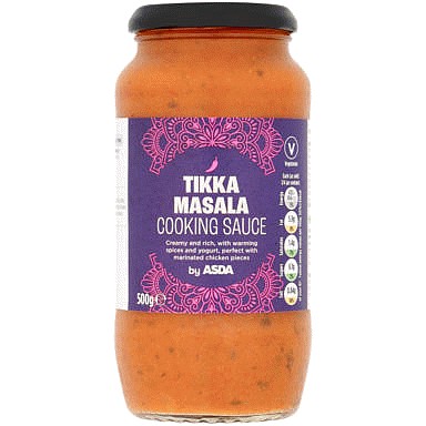 ASDA Tikka Masala Cooking Sauce (500g)