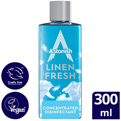 Astonish Freshness Selection Linen Fresh Concentrated Disinfectant (300ml)