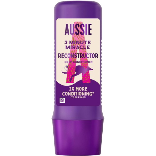 Aussie 3 Minute Miracle Reconstructor Deep Conditioner 250ml. Hair Treatment for Dry Hair (250ml)