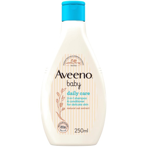 Aveeno Baby Daily Care 2-in-1 Shampoo & Conditioner (250ml)