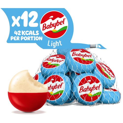 Babybel Mini Light Cheese Snacks (12 x 20g)