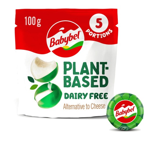 Babybel Plant-Based Vegan Cheese Snacks (5 x 20g)
