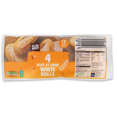 Bake at Home White Rolls