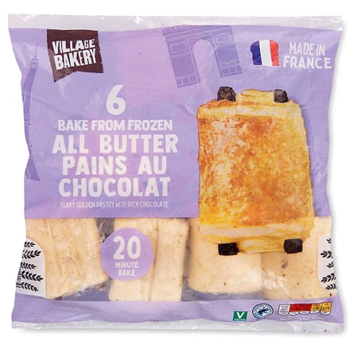 Bake from Frozen All Butter Pains Au Chocolat (6)