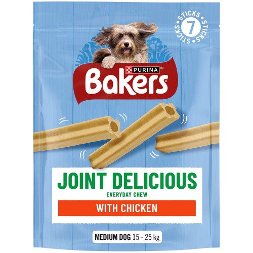 Bakers Joint Delicious Medium Chicken Dog Chews (180g)