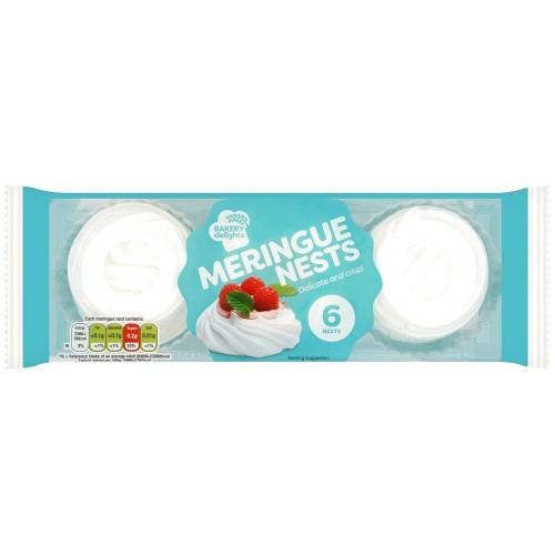 Bakery Delights Meringue Nests (80g)