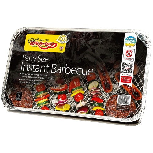 Bar Be Quick BBQ Party Size Instant Barbecue