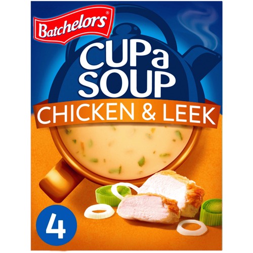 Batchelors Cup A Soup Chicken & Leek 4 Sachets (4 x 86g)