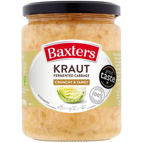 Baxters Fermented Sauerkraut Cabbage (480g)