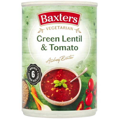 Baxters Vegetarian Puy & Green Lentil Tomato Soup (400g)