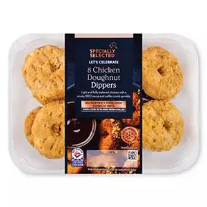 BBQ Breaded Chicken Doughnuts