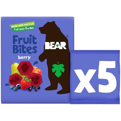 BEAR Fruit Bites Berry (5 x 20g)
