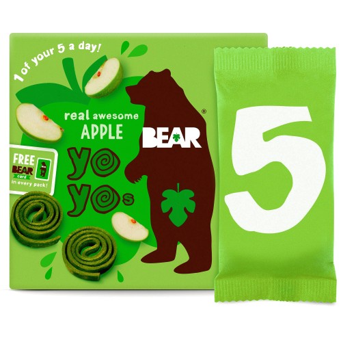 Bear Pure Fruit Yoyos Apple Multipack (5 x 20g)