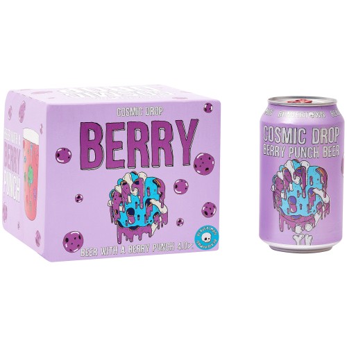 Beavertown Cosmic Drop Berry 4.0% (4 x 330ml)