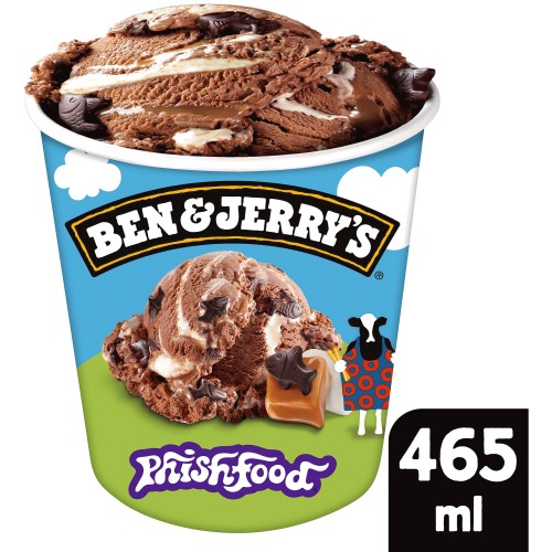 Ben & Jerry's Phish Food Chocolate & Marshmallow Ice Cream Tub (465ml)