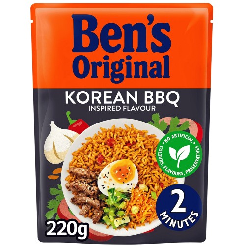 Ben's Original Korean BBQ Microwave Rice (220g)