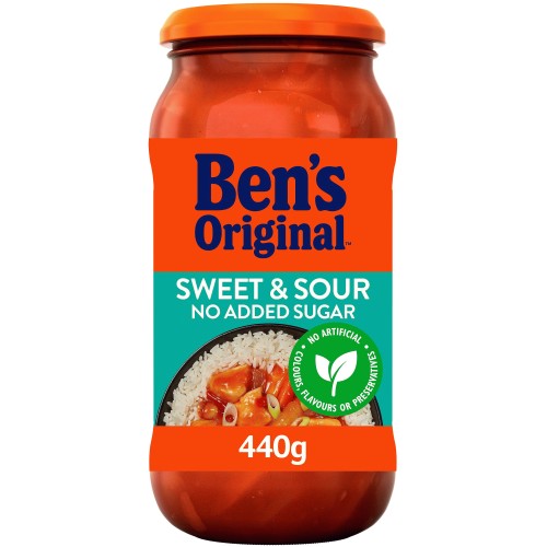 Ben's Original Sweet & Sour Sauce No Added Sugar (440g)