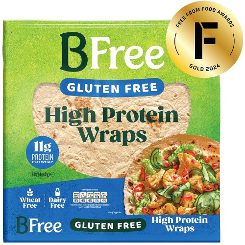 BFree Gluten Free High Protein Wraps (4 x 42g)