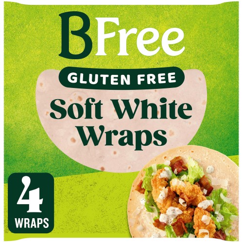 BFree Gluten Free Soft White Wraps (4 x 42g)