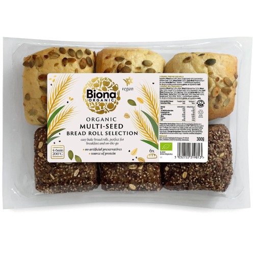 Biona Multi-Seed Bread Roll Selection