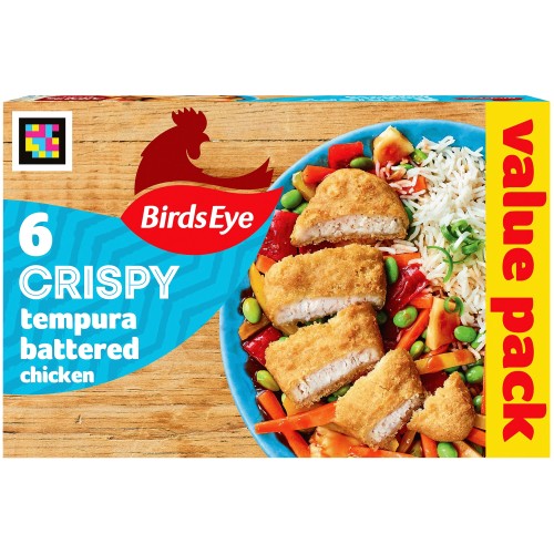 Birds Eye 6 Crispy Chicken Grills in Tempura Batter (510g)