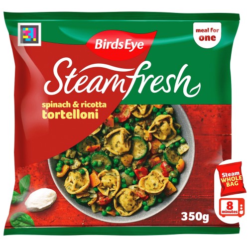 Birds Eye Steamfresh Tortelloni with Vegetables and Pesto Meal for 1 (350g)