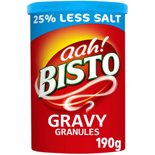 Bisto Reduced Salt Gravy Granules (190g)