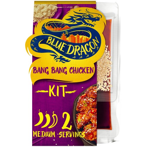 Blue Dragon 3 Step Authentic Bang Bang Chicken Meal Kit (172g)