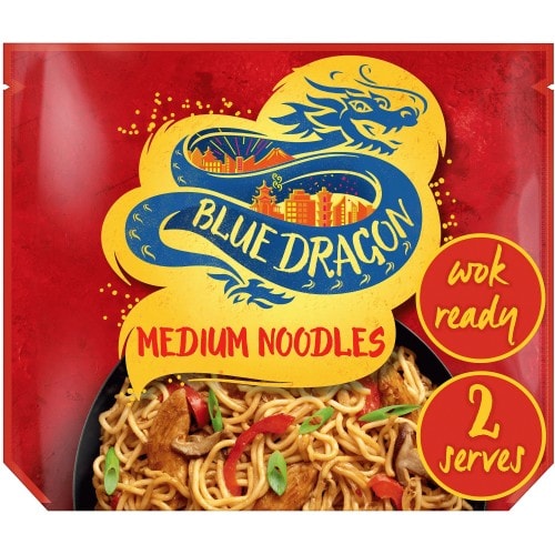 Blue Dragon Wok Ready Medium Noodles (300g)