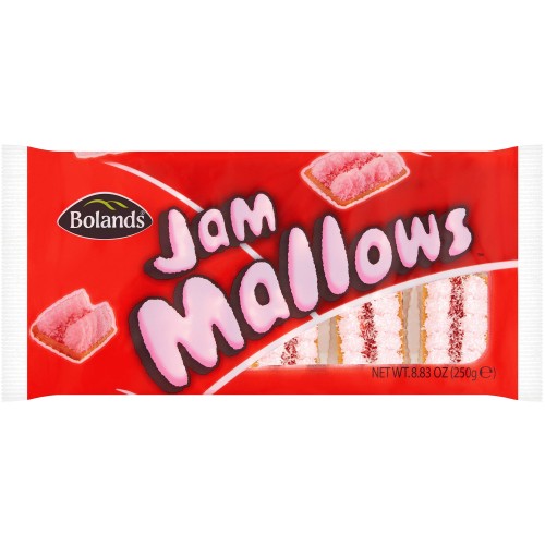 Bolands Jam Mallows (250g)