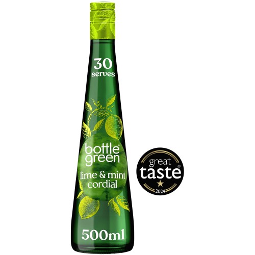Bottlegreen Refreshing Lime & Mint Cordial (500ml)