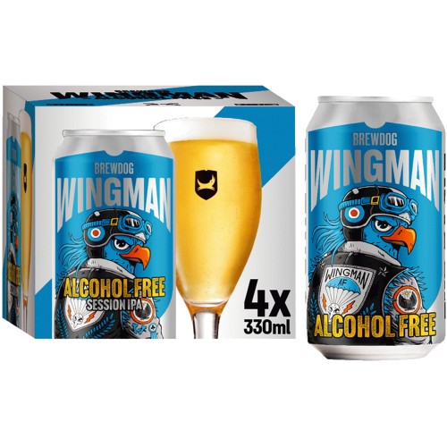 BrewDog Wingman Alcohol Free (4 x 330ml)