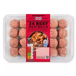 British Beef Meatballs 24 Pack