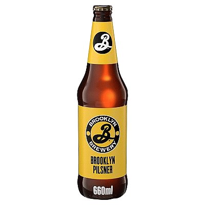 Brooklyn Brewery Pilsner Crisp Lager Beer Bottle (660ml)