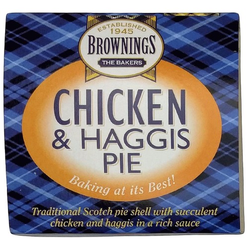 Brownings Chicken & Haggis Pie