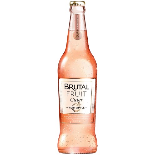 Brutal Fruit Ruby Apple Cider Bottle