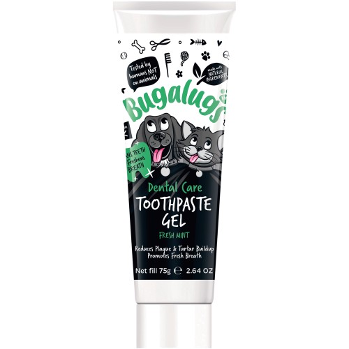 Bugalugs Dental Care Tooth Paste Gel Fresh Mint Dog & Cat (75g)
