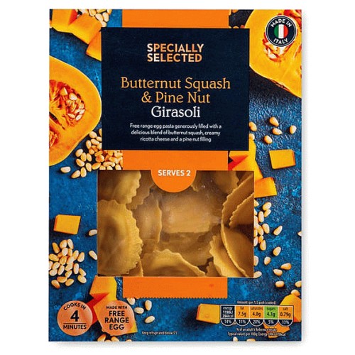 Butternut Squash & Pine Nut Girasoli