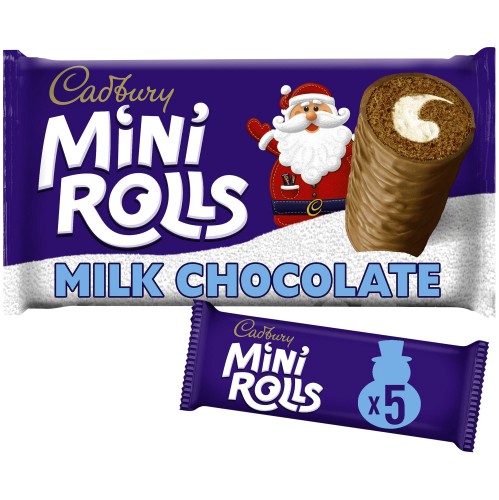 Cadbury 5Pack Chocolate Mini Rolls Cakes (5)