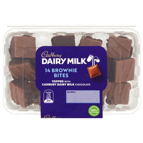 Cadbury Dairy Milk 14 Brownie Mini Bites (14)