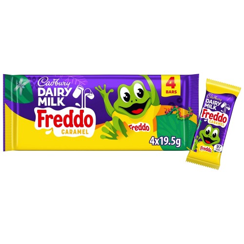 Cadbury Dairy Milk Caramel Freddo Multipack (4Pack) (4 x 18g)
