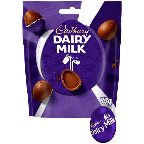 Cadbury Dairy Milk Chocolate Mini Eggs (77g)